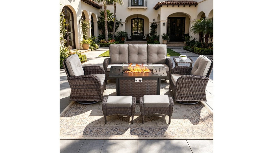 How to Arrange Outdoor Furniture on a Deck