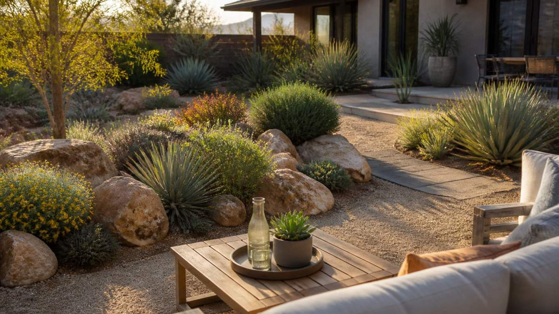 Drought Tolerant Backyard Design for Modern Homes