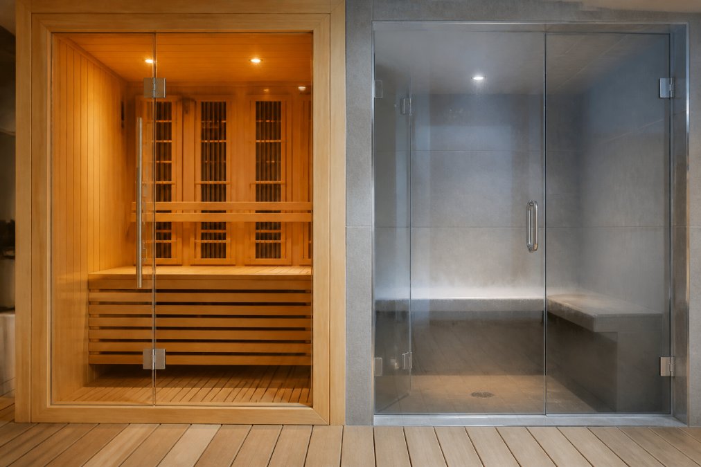 Infrared Sauna vs Steam Room: Benefits Compared