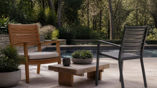 Is Teak or Aluminum Better for Outdoor Furniture?