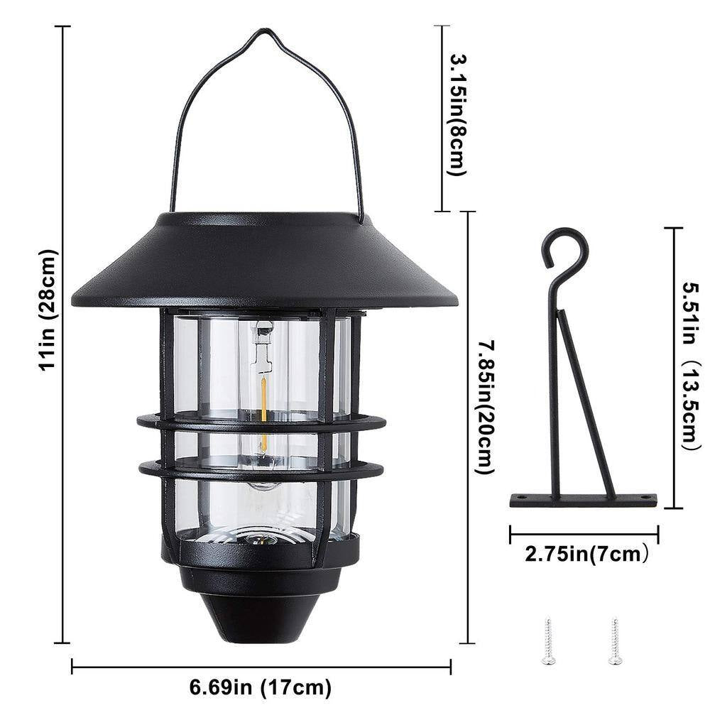 Outdoor Decor, Solar Lantern Outdoor Lights (2-Pack)