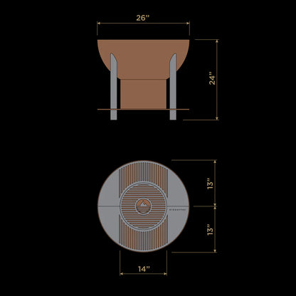 FIRE PIT & GRILL