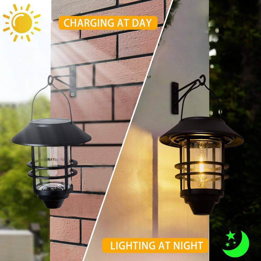 Outdoor Decor, Solar Lantern Outdoor Lights (2-Pack)