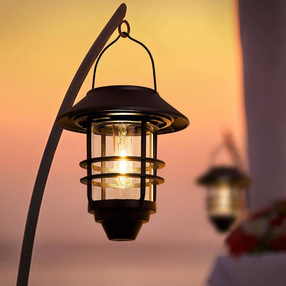 Outdoor Decor, Solar Lantern Outdoor Lights (2-Pack)