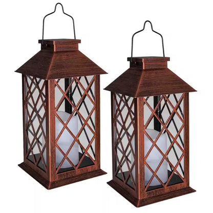 Outdoor Decor, Solar Lantern Outdoor Lights (2-Pack)