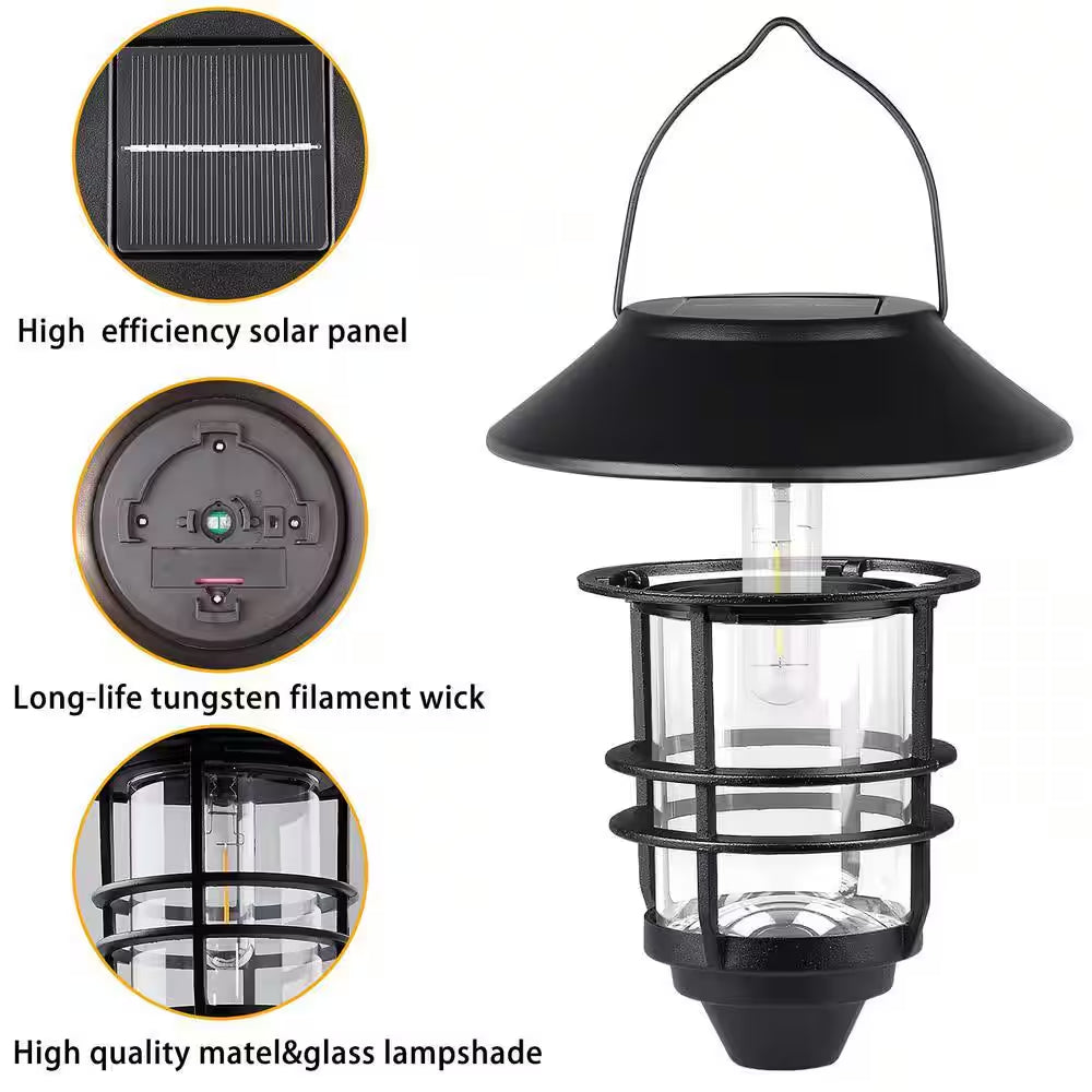 Outdoor Decor, Solar Lantern Outdoor Lights (2-Pack)